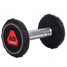 Гантель цільна професійна Li Nuo 1х2,5кг чорний, код: TA-3618-2_5-S52 Гантель цільна професійна Li Nuo 1х2,5кг чорний, код: TA-3618-2_5-S52