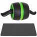 Ролик для преса з поворотним механізмом Springos AB Wheel Black/Green, код: FA5010