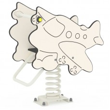 Гойдалка на пружині InterAtletika Літак 731х380х831 мм, код: TE282-SM