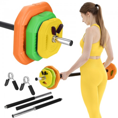 Штанга для фітнесу 4Fizjo Fitness Pump 20 кг, код: P-5907739315656
