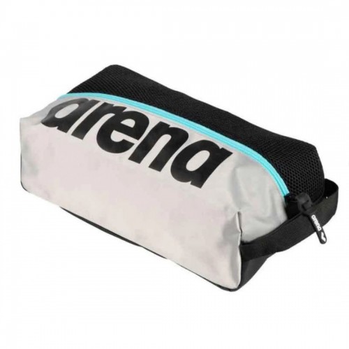 Сумка Arena Spiky III Pocket Bag 340x120x180мм, чорний-сірий-блакитний, код: 3468336778494