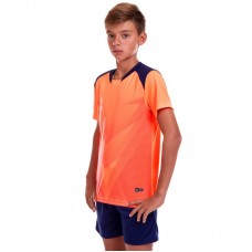 Форма футбольна дитяча PlayGame Lingo XS, рост 145-155, помаранчевий-темно-синій, код: LD-M8627B_XSORBL