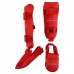 Захист гомілки та стопи для єдиноборств Araza, розмір S, червоний, код: BO-1252_SR