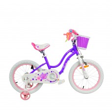Велосипед RoyalBaby Star Girl 16", Official UA, фіолетовий, код: RB16G-1-PRL-ST