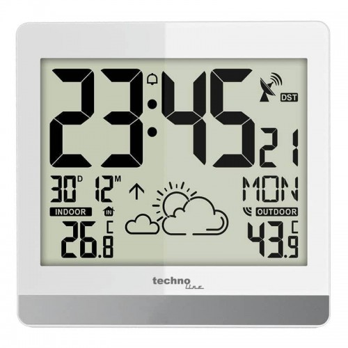 Настінний годинник Technoline WS8119 White, код: DAS301203-DA