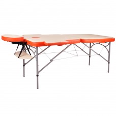 Масажний стіл професійний Insportline Tamati помаранчевий, код: 9410-1-IN