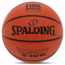 М'яч баскетбольний гумовий Spalding Varsity, №6 помаранчевий, код: 84421Y6-S52