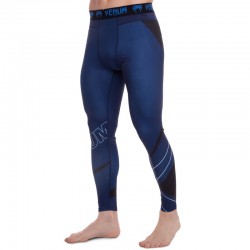 Компресійні штани тайтси чоловічі Venum M, зріст 165-170, синій, код: 9620_MBL