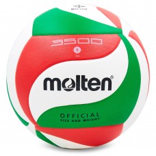 М'яч волейбольний Molten №5 PU клеєний, код: V5M3500-S52