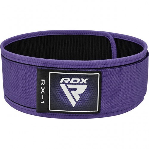 Пояс для важкої атлетики RDX RX1 Weight Lifting Belt S Purple, код: WBS-RX1PR-S