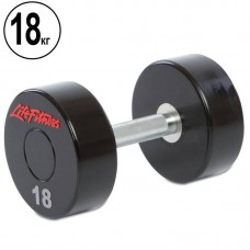 Гантель цілісна професійна Life Fitness 1х18 кг, код: SC-80081-18