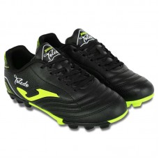 Бутси футбольні дитячі Joma Toledo розмір 40-EUR/39-UKR, чорний-салатовий, код: AGUS2501FG_39