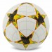 М"яч футбольний Stars PU №5, білий-жовтий, код: FB-7586_Y