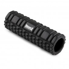 Масажний ролик (роллер) PowerPlay Massage Roller 300х100 мм, чорний, код: PP_4342_Black