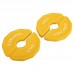 Блини диски змінні гумові Zelart Rubber Change Plates 0,5 кг, жовтий, код: TA-1692-0_5