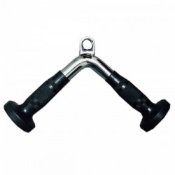 Тяга V-подібний на трицепс Fitnessport MB-03 (в гумі), код: 10116-AX