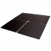 Килимок пазл Toorx Interlocking 4 елементи 610х610х12 мм, антрацит, код: 931144-SVA