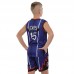Форма баскетбольна дитяча NBA клуб Toronto Raptors 15, розмір 2XL, фіолетовий, код: BA-9828_2XLV