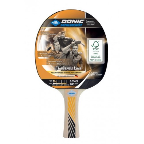 Ракетка для пінг-понгу Donic Legends 200 FSC, код: 4000885052213