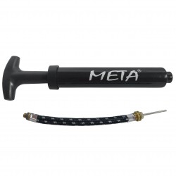 Насос для м"ячів із зовнішньою трубкою Meta Ball чорний, код: 080101515795