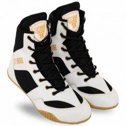 Боксерки шкіряні Fistrage розмір 37, білий-чорний, код: VL-4570_37WBK Боксерки шкіряні Fistrage розмір 37, білий-чорний, код: VL-4570_37WBK