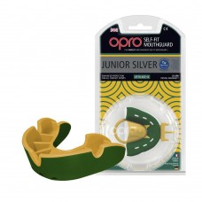 Капа Opro Junior Silver Green/Gold, код: art_002190003