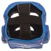 Шлем боксерский с полной защитой Zelart L, синий-серебряный, код: BO-1367_LBL-S52