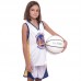 Форма баскетбольна підліткова PlayGame NB-Sport NBA Golden State 30 2XL (16-18 років), ріст 160-180см, білий-синій-жовтий, код: BA-0973_2XLWBLY