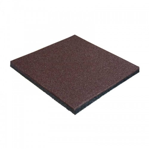 Гумова плитка EcoGuma Standart 50 мм (коричневий) код: EG50BR Гумова плитка EcoGuma Standart 50 мм (коричневий) код: EG50BR