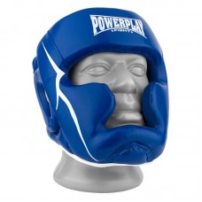 Боксерський шолом тренувальний PowerPlay XS cиній, код: PP_3100_XS_Blue