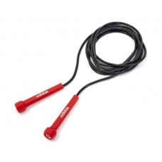 Скакалка Adidas Essential Skipping Rope 3000 мм, чорний-червоний, код: 885652005401