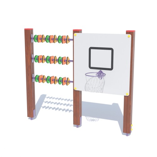 Інтерактивна панель з баскетбольним кільцем Miros 1650х440х1420 мм, код: DIO261.1 Інтерактивна панель з баскетбольним кільцем Miros 1650х440х1420 мм, код: DIO261.1