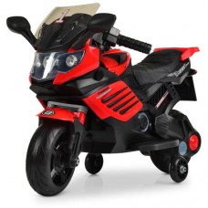 Детский электромобиль Bambi Мотоцикл, красный, код: M 3582EL-3-MP