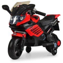 Дитячий електромобіль Bambi Мотоцикл, червоний код: M 3582EL-3-MP