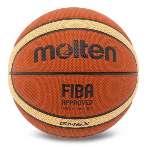 М"яч баскетбольний Molten №6, помаранчевий, код: BGM6X-1-S52