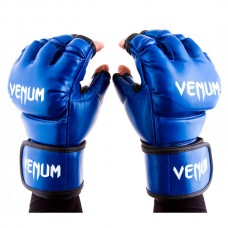 Рукавички для MMA Venum Flex розмір M, синій, код: VM364-MB-WS Рукавички для MMA Venum Flex розмір M, синій, код: VM364-MB-WS