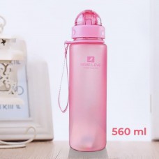 Пляшка для води Casno 560 мл, рожева, код: MX-5029_Pink
