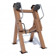 Вуличний дерев"яний тренажер Brustyle “Важільна тяга”, код: SW604 Вуличний дерев"яний тренажер Brustyle “Важільна тяга”, код: SW604