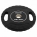 Блини диски CPU покриття 2 Handle металева втулка Zelart ø51мм, 20кг ,чорний, код: TA-3438-20