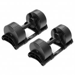 Гантелі набірні NUO Nuobell All Black 2х20 кг, код: NB220BLA-IA