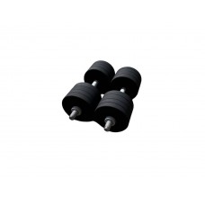 Гантелі металеві розбірні HardSport 2х36 кг, чорний, код: HS50295 Гантелі металеві розбірні HardSport 2х36 кг, чорний, код: HS50295