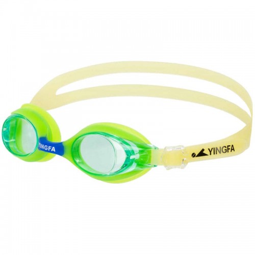 Окуляри для плавання дитячі Yingfa салатовий, код: J720AF_LG
