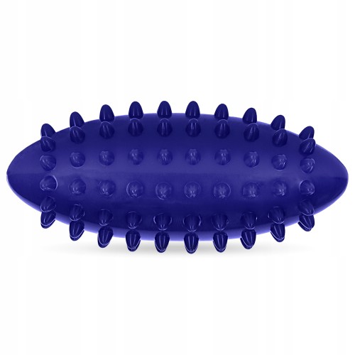 М"яч масажний огірок 4Fizjo Spike Bean 115x50 мм, синій, код: P-5905973403306