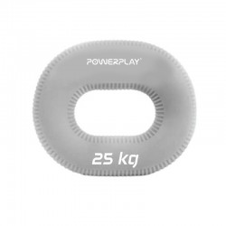 Еспандер кистьовий силіконовий PowerPlay Hand Grip Large 25 кг, сірий, код: PP_4336_Grey_25kg