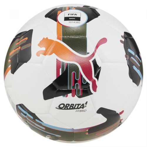 М"яч футбольний Puma Orbita 4 HYB (FIFA Basic) S4 №4, білий, код: 4067981508860 М"яч футбольний Puma Orbita 4 HYB (FIFA Basic) S4 №4, білий, код: 4067981508860
