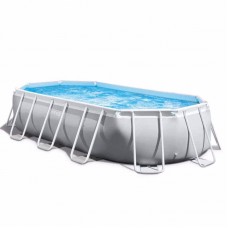 Овальний каркасний басейн Intex Oval Frame Pool 5030x2740x1220 мм, код: 26796-IB