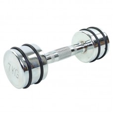 Гантель хромована Record 1х7кг, код: DB5204-7-S52 Гантель хромована Record 1х7кг, код: DB5204-7-S52