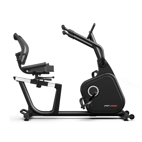 Горизонтальний велотренажер FitLogic B1902R, код: B1902R-ST