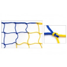 Сітка гасіння для міні-футбольних і гандбольних воріт PlayGame Еліт 3000x2100 мм, 2шт, синій-жовтий, код: SO-5283 Сітка гасіння для міні-футбольних і гандбольних воріт PlayGame Еліт 3000x2100 мм, 2шт, синій-жовтий, код: SO-5283