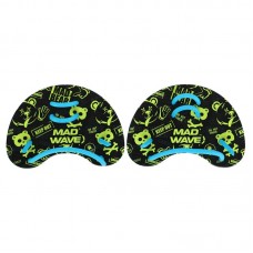 Лопатки вісімки для плавання ласти для рук MadWave Finger Fun, салатовий, код: M074303_G Лопатки вісімки для плавання ласти для рук MadWave Finger Fun, салатовий, код: M074303_G